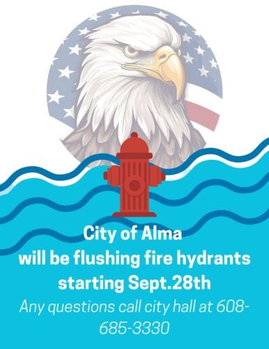Flushing Fire Hydrants Sept 2026 - City Of Alma