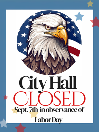 Minimalist Elegant Closed For Business Poster - City Of Alma